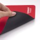 Коврик для мыши SONNEN 'RED', резина + ткань, 220х180х3 мм, 513306