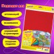 Цветной фетр МЯГКИЙ А4, 2 мм, 8 листов, 8 цветов, плотность 170 г/м2, ЮНЛАНДИЯ, 662050