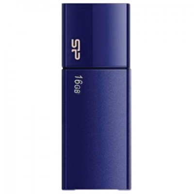 Флеш-диск 16 GB, SILICON POWER Ultima U05, USB 2.0, синий, SP16GBUF2U05V1D