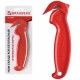 Нож складской безопасный BRAUBERG 'Logistic', для вскрытия упаковочных материалов, красный, блистер, 236969