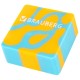 Ластик BRAUBERG 'CLARITY', 34х34х14 мм, квадратный, экологичный ПВХ, ассорти, 272732