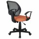 Кресло компактное BRABIX 'Flip MG-305', ткань TW, оранжевое/черное, 531920