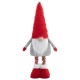 Украшение новогоднее интерьерное 70 см 'Гном Ворчун', телескопические ножки, полиэстер, ЗОЛОТАЯ СКАЗКА, 592522