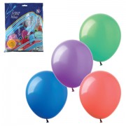 Шары воздушные 14' (36 см), комплект 100 шт., 12 пастельных цветов, в пакете, 1101-0010
