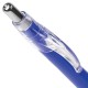 Ручка шариковая автоматическая с грипом BRAUBERG 'Rave', СИНЯЯ, корпус синий, узел 0,7 мм, линия письма 0,35 мм, 141068