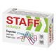 Скрепки STAFF 'Manager', 28 мм, цветные, 100 шт., в картонной коробке, 226821