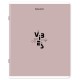 Тетради ДЭК А5 48 л. КОМПЛЕКТ 5 шт. BRAUBERG скоба, клетка, матовая ламинация, 'Однотонный_Пастель_2', 404924