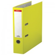 Папка–регистратор ERICH KRAUSE 'Neon', ламинированная, 70 мм, желтая, 45398