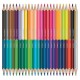 Карандаши двухцветные MAPED (Франция) 'Color Pep's' 24 шт., 48 цветов, трехгранные, двусторонние, 829602