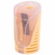 Точилка с контейнером BRAUBERG 'CELL PASTEL', пастельные цвета ассорти, 272503