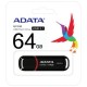 Флеш-диск 64 GB A-DATA UV150 USB 3.0, черный, AUV150-64G-RBK