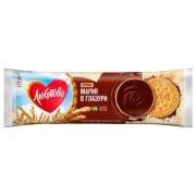 Печенье затяжное глазированное ЛЮБЯТОВО 'Мария', 138 г, 7200121000_2880