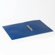 Папка на 2 кольцах BRAUBERG 'Office', 21 мм, синяя, до 120 листов, 0,5 мм, 221611