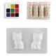 Набор для изготовления игрушки из глины 'Домашний котенок', глина, формы, краски, LORI, Пз/Гл-001
