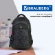 Рюкзак BRAUBERG DELTA универсальный, 3 отделения, 'Element', черный, 47х31х16 см, 225289