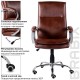 Кресло офисное BRABIX PREMIUM 'Cuba EX-542', экокожа, коричневое, 532550