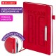 Ежедневник недатированный А5 138х213 мм BRAUBERG 'BeStyle', под кожу, резинка, держатель, 160 л., красный, 116217