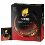 Чай CURTIS 'Delicate Black' черный, 100 пакетиков в конвертах по 1,7 г, 101014