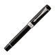 Ручка-роллер PARKER 'Duofold Classic Black CT', корпус черный, палладиевые детали, черная, 1931389