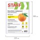 Папки-файлы перфорированные А4 STAFF ЭКОНОМ, КОМПЛЕКТ 100 шт., матовые, 35 мкм, 273004
