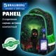 Ранец BRAUBERG FIT, 2 отделения, 'Ночной воин', 38х27х14 см, 272023