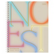 Тетрадь А5 96 л. HATBER гребень, клетка, матовая ламинация, 3D-фольга, 'Notes' (микс в спайке), 090317, Тетрадь 96л Not