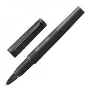 Ручка 'Пятый пишущий узел' PARKER 'Ingenuity Deluxe Black PVD', корпус черный, хромированные детали, черная, 1972067