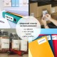 Этикетка самоклеящаяся 105х41 мм, 14 этикеток, 65 г/м2, 100 л., STAFF 'EVERYDAY' (сырье Финляндия), 111839