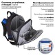 Ранец BRAUBERG PREMIUM, 2 отделения, с брелоком, 'Score goal', 3D-панель, 38х29х16 см, 273102