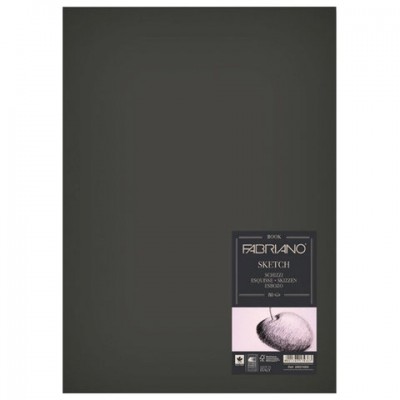 Блокнот для зарисовок FABRIANO 'Sketchbook' мелкое зерно, 80 л., 110 г/м2, А5, 148x210 мм, 19100001