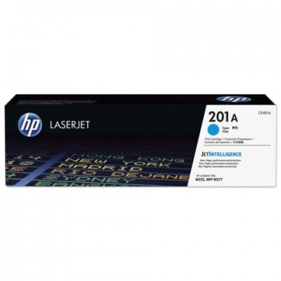 Картридж лазерный HP (CF401A) LaserJet Pro M277n/dw/M252n/dw, голубой, оригинальный, ресурс 1400 страниц