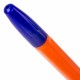 Ручка шариковая BRAUBERG 'X-333 ORANGE', 12+1 В ПОДАРОК!, синяя, КОМПЛЕКТ 13 шт., узел 0,7 мм, линия 0,35 мм, 144254