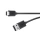 Кабель Type-C-USB 2.0 3 м BELKIN, для передачи данных с портативных устройств, F2CU032bt10-BLK