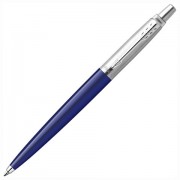 Ручка шариковая PARKER 'Jotter Orig Navy Blue', корпус синий, детали хром, блистер, синяя, 2123427