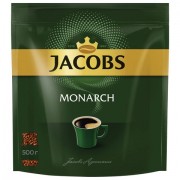 Кофе растворимый JACOBS 'Monarch', сублимированный, 500 г, мягкая упаковка, 8052130