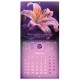 Календарь настенный перекидной 2027г, BRAUBERG, 12 листов, 28,5х28,5 см, 'Floral', 118425