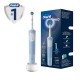 Зубная щетка электрическая ORAL-B (Орал-би) Vitality Pro, БЕЛАЯ/ГОЛУБАЯ, 1 насадка, 53019436