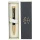 Ручка шариковая Parker 'Urban Twist Black GT', ежедневник А5 черный, пакет, 880898