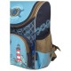 Ранец каркасный GRIZZLY для учеников начальной школы (7 л, 33х25х13 см) + сумка для обуви, 'Приключения', RA-872-8/1