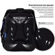 Ранец BRAUBERG QUADRO, 3 отделения, с брелком, Fire spider, 37х28х18 см, 273106