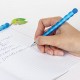 Ручки стираемые гелевые ЮНЛАНДИЯ 'Горошек', НАБОР 2 штуки, СИНИЕ, + 4 сменных стержня, линия письма 0,35 мм, 143671