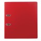 Папка-регистратор BRAUBERG с двухсторонним покрытием из ПВХ, 70 мм, красная, 222652