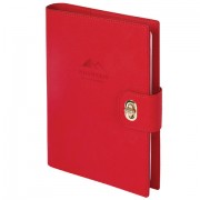 Ежедневник-органайзер недатированный B5 167х240 мм BRAUBERG 'Nova', под кожу, 160 л., красный, 116203