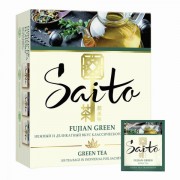Чай SAITO 'Fujian Green', зеленый, 100 пакетиков в конвертах по 1,8 г, 67846021