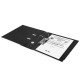 Папка-регистратор BRAUBERG 'EXTRA', 75 мм, черная, двустороннее покрытие пластик, металлический уголок, 228570