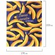 Дневник 1-4 класс 48 л., гибкая обложка, ЮНЛАНДИЯ, выборочный лак, с подсказом, 'Banana', 106343