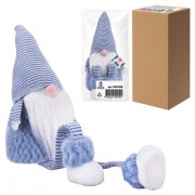 Украшение новогоднее интерьерное, 63 см, 'Гном в костюме', полиэстер, пенопласт, ЗОЛОТАЯ СКАЗКА, 592568