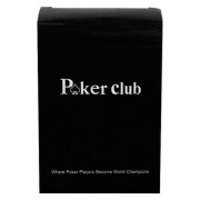 Карты игральные пластиковые 'Poker club', 54 шт, 8,7 х 6,3 см, 25 мкм, ИН-9121, ИН-4382