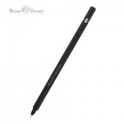 Ручка гелевая BRUNO VISCONTI 'Super Slim Black', СИНЯЯ, узел 0,28 мм, линия 0,2 мм, 20-0398