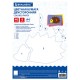 Цветная бумага А4 ТОНИРОВАННАЯ В МАССЕ, 40 листов, 8 цветов, в папке, 80 г/м2, BRAUBERG, 210х297 мм, 117613